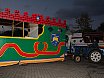 Rücktransport der Karnevalswagen