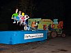 Rücktransport der Karnevalswagen